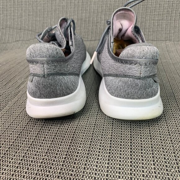 New Balance Womens Size 9.5 Gray FuelCore Running Shoes Lace Up Low Top - Picture 4 of 8